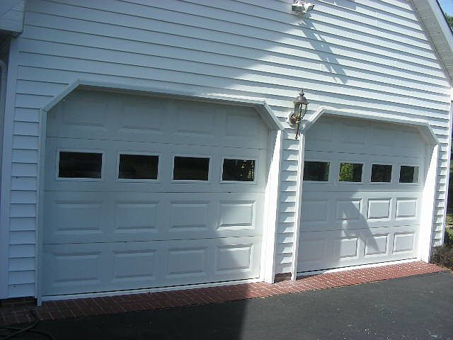 Large 2 car garage