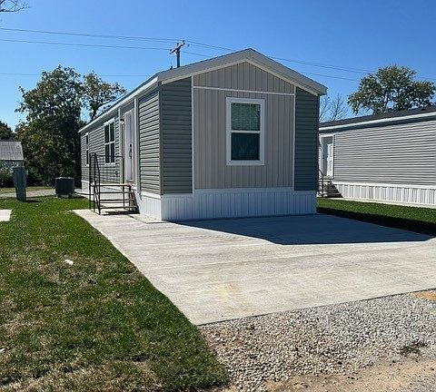 Front of Mobile Home