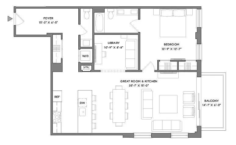 Floor plan A14