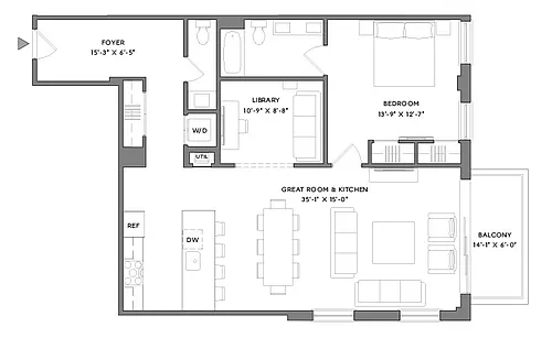 Floor plan A14