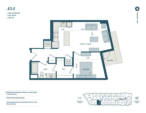 Floor plan A5A