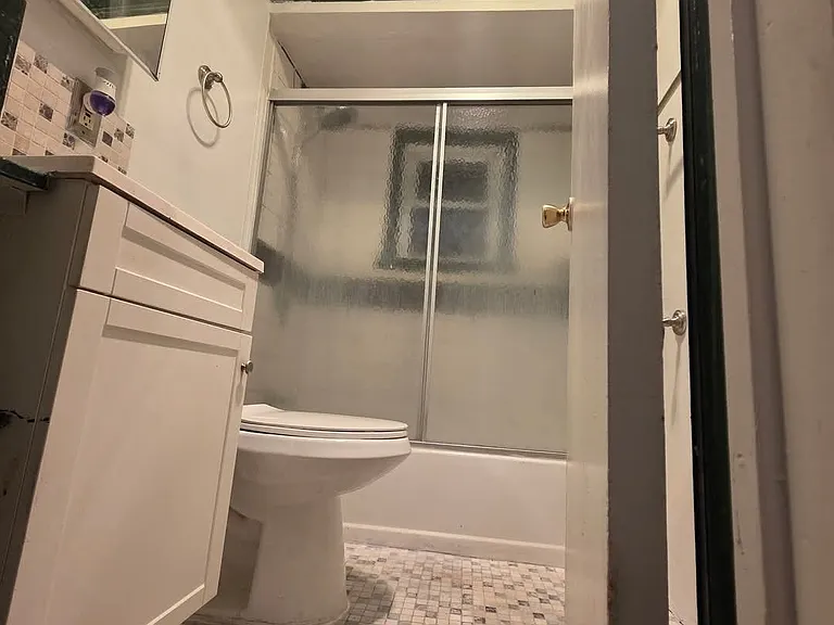 New tile floor.