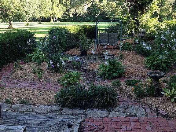 Court yard off back deck