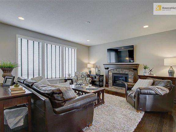 Cozy gas fireplace for warmth and cheer!