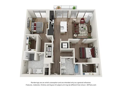 Floor plan B2.T