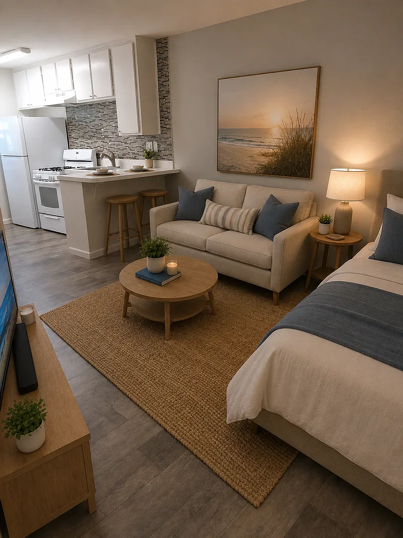 Studio in Golden Avenue community - comes with AC, parking, laundry onsite! — Photo 3
