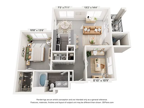 Floor plan A4-T