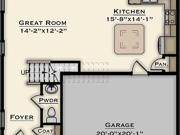 First Floor Interior Elevations B and C