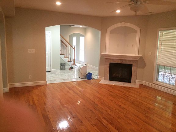 Living room and entrance view