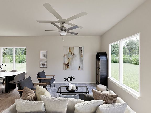 The spacious first floor is perfect for hosting