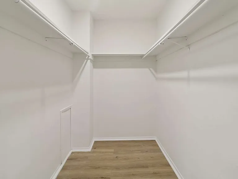 Spacious Closets
