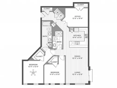 Floor plan C840