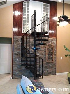 living room facing third bedroom
