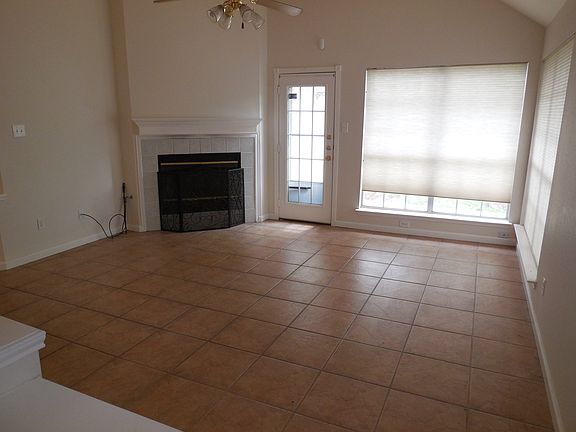 Fireplace in family room