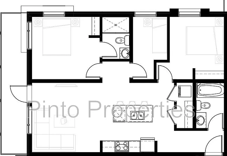 3 bed, 1.0 bath, 943 sqft, $2,400 — Photo 2