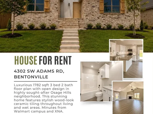 4302 SW Adams Rd, Bentonville, AR 72713