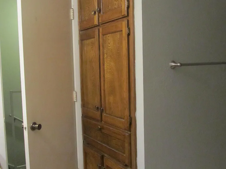closet in full bathroom on 2nd floor