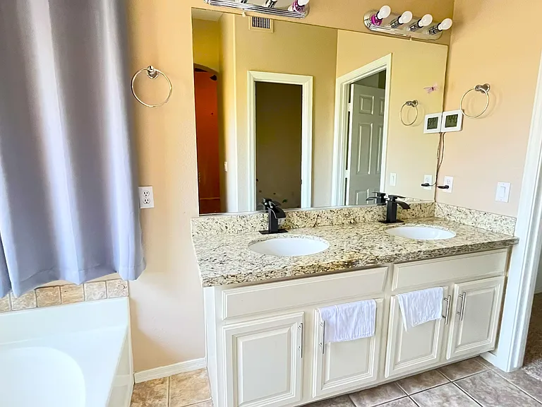 Full Bathroom in Master Bedroom