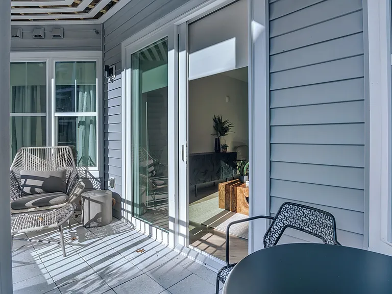 Have your very own private patio or balcony*
