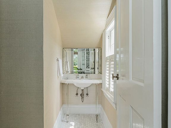 First Fl. powder room