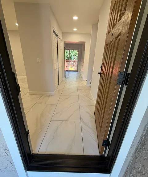 View from front door at main level