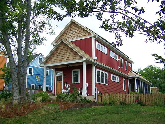 Shot gun style house