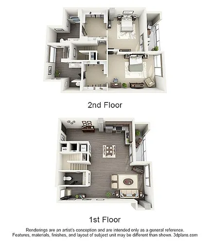 Floor plan B14 Townhome