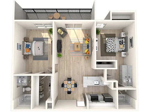 Floor plan Serenidad