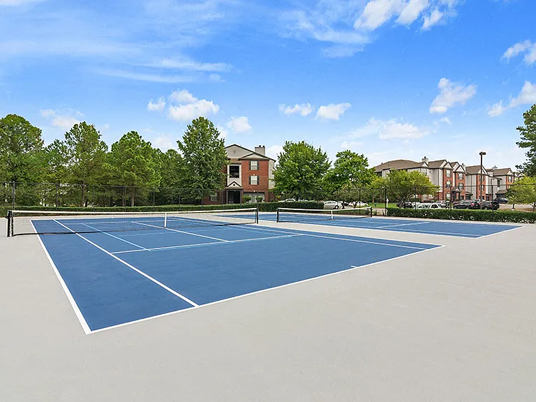 Pickleball/Tennis Courts provide a great workout and fun experience for all skill levels