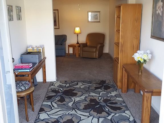 Bonus room off patio.