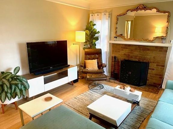 Living Room with Fireplace