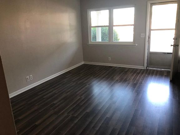 Living room and front door