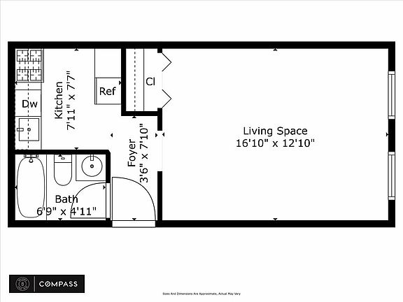 2nd image of 340 W 88th St APT A