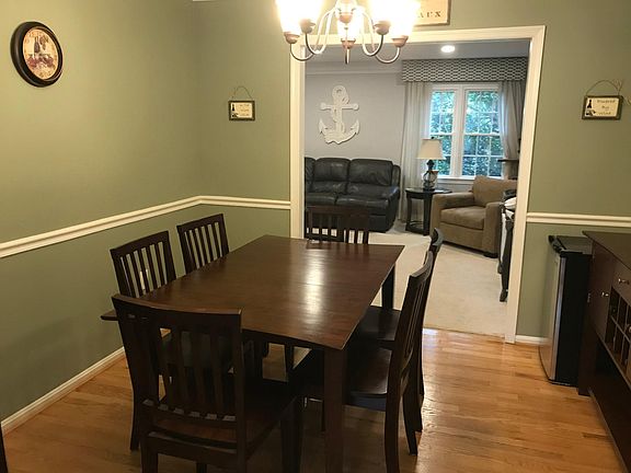 Main level dining room off the kitchen