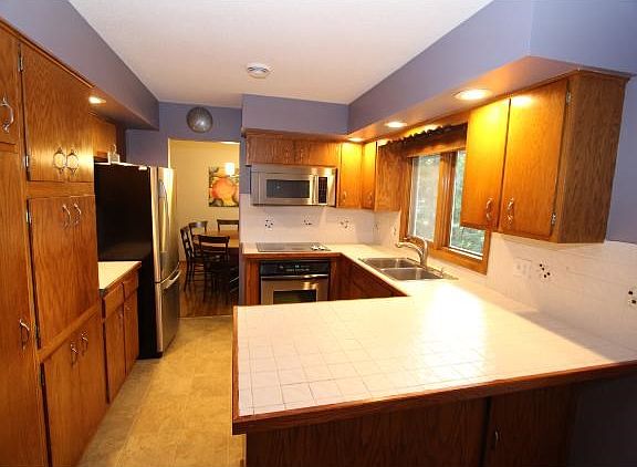 Spacious Kitchen with lots of storage, and Stainless Appliances.