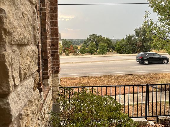 Entrance overlooking Brushy Creek park