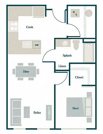 Floor plan Palm