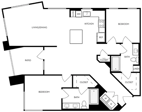 Floor plan B61