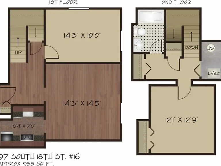 *Square footage is approximate. *Square footage is approximate.
