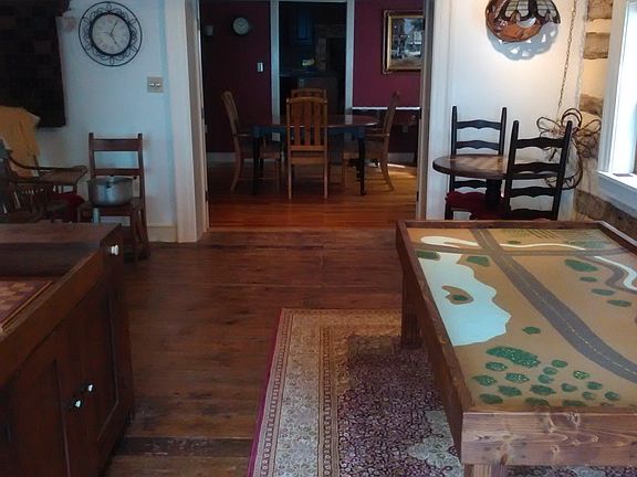 Historic Living Room with view of Dining RM and Kitchen