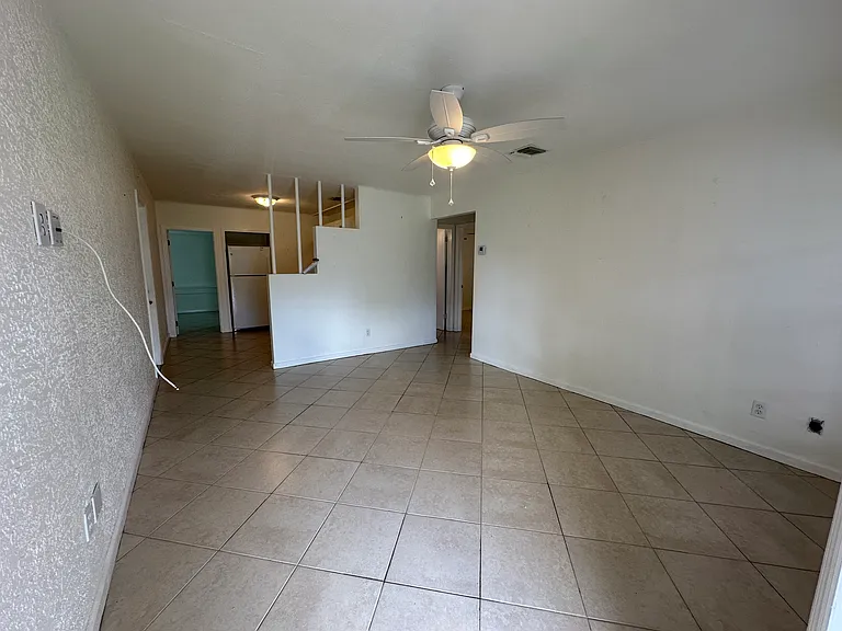 Front door entry - Living/Dining Room