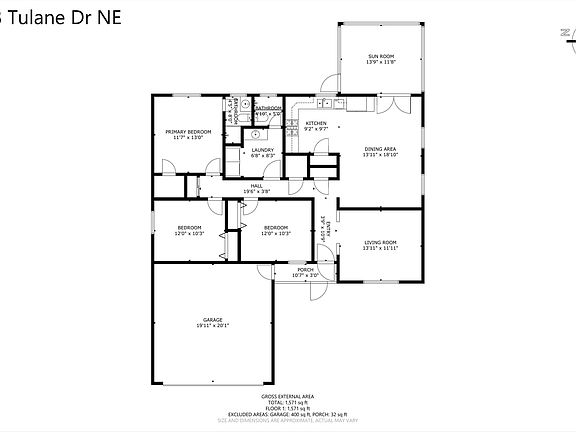 2nd image of 3805 Tulane Dr NE