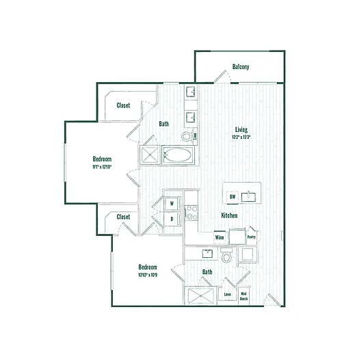 Floor plan B1