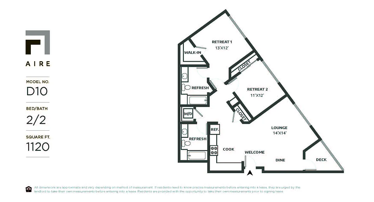 Floor plan D10