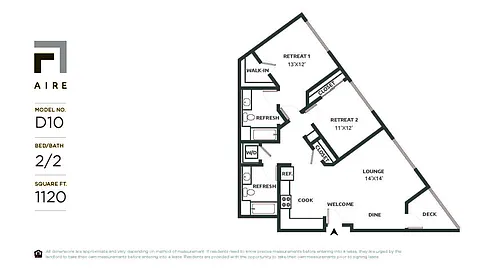 Floor plan D10