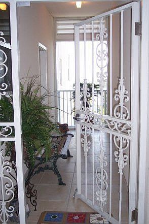 Gated Entrance to Condo