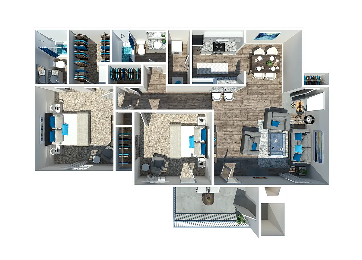 Floor plan The Magnolia