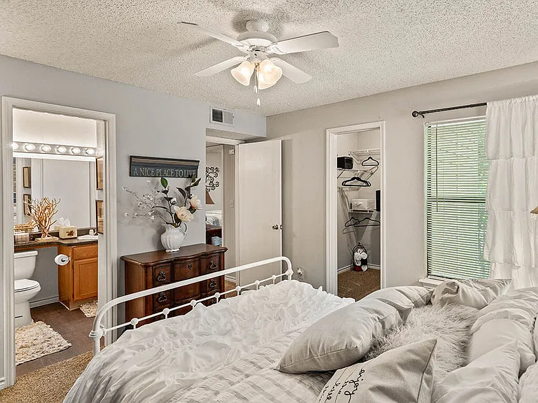 Bedroom with Connected Bathroom