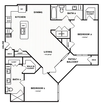 Floor plan C4
