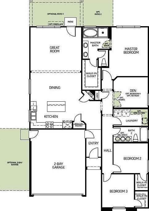 Woodside Homes - Rosemont- Lot 1043